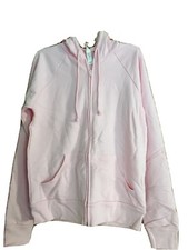 Women  s Pink Full Zop Hoodie