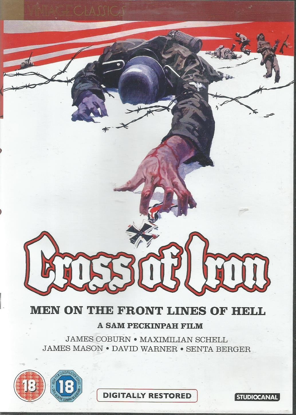 Cross Of Iron DVD James Coburn James Mason Maximilian Schell