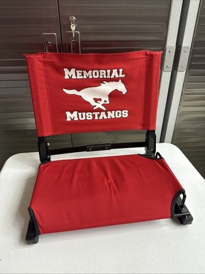 The Stadium Chair Company Stadium Chair RED 13.5 Dx17 Wx16 H