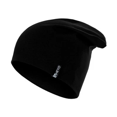 HEYO Mütze Damen Herren Baumwolle Slouch Beanie Übergangsmütze Elastisch Dünn Herbst