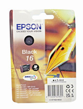 Epson 16 DURABrite Ultra Ink Pen & Crossword SinglePack Cartridges | C/Y/M/B