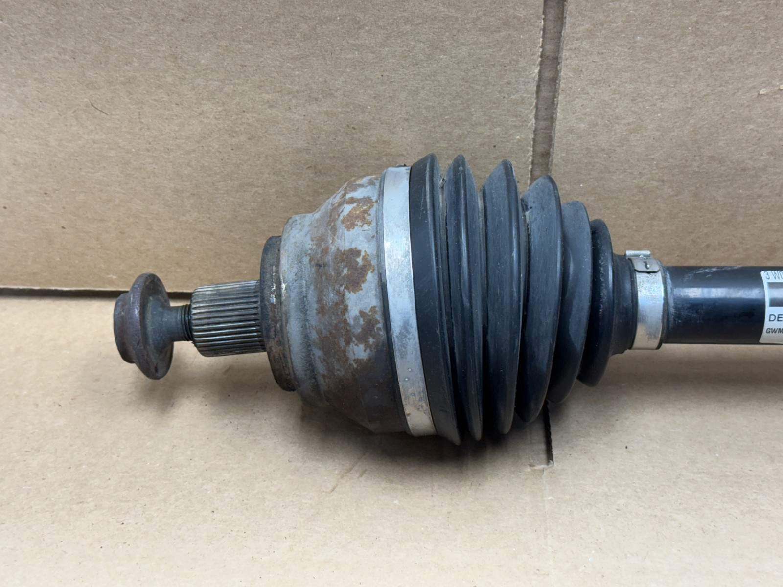 06-12 Bentley Continental Flying Spur Front Left Driver CV Axle Shaft PO43