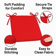 Removable Tie On Chair Seat