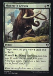 Mammoth Growth #183 Kaldheim Common Instant MTG