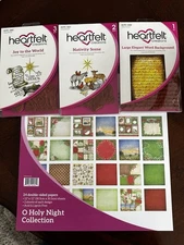Heartfelt Creations Oh Holy Night, Collection, Stamps, And Dsp Paper Pad 12 X 12