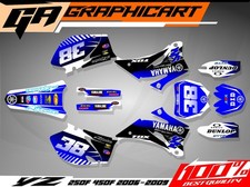 Graphics Kit For Yamaha Yz250f Yz450f 2006-2009 Decals Stickers Moto Wrap Graphics Kit For Yamaha Yz250f Yz450f 2006-2009 Decals Stickers Moto Wrap