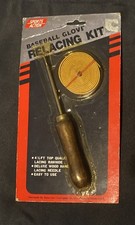 Sports Action Baseball Glove Relacing Kit - New - 4.5 Ft Rawhide - Natural