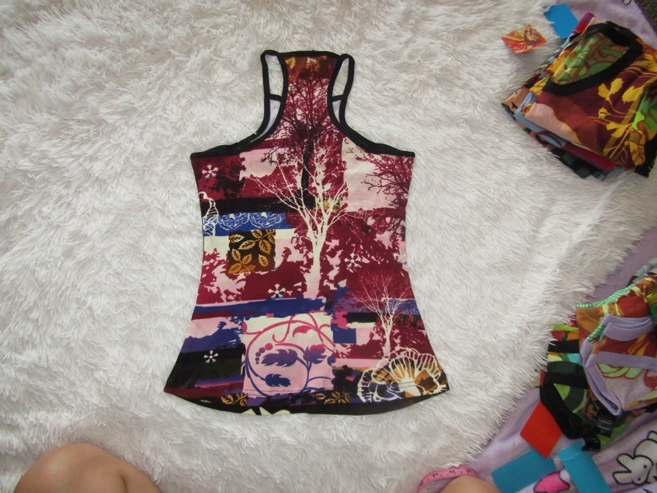 CAMISETA SIN MANGAS VINTAGE Y2K HAYES CUSTO BARCELONA CACHORRO RARA STOCK MUERTO EURO GRANDE Foto 2 de 4