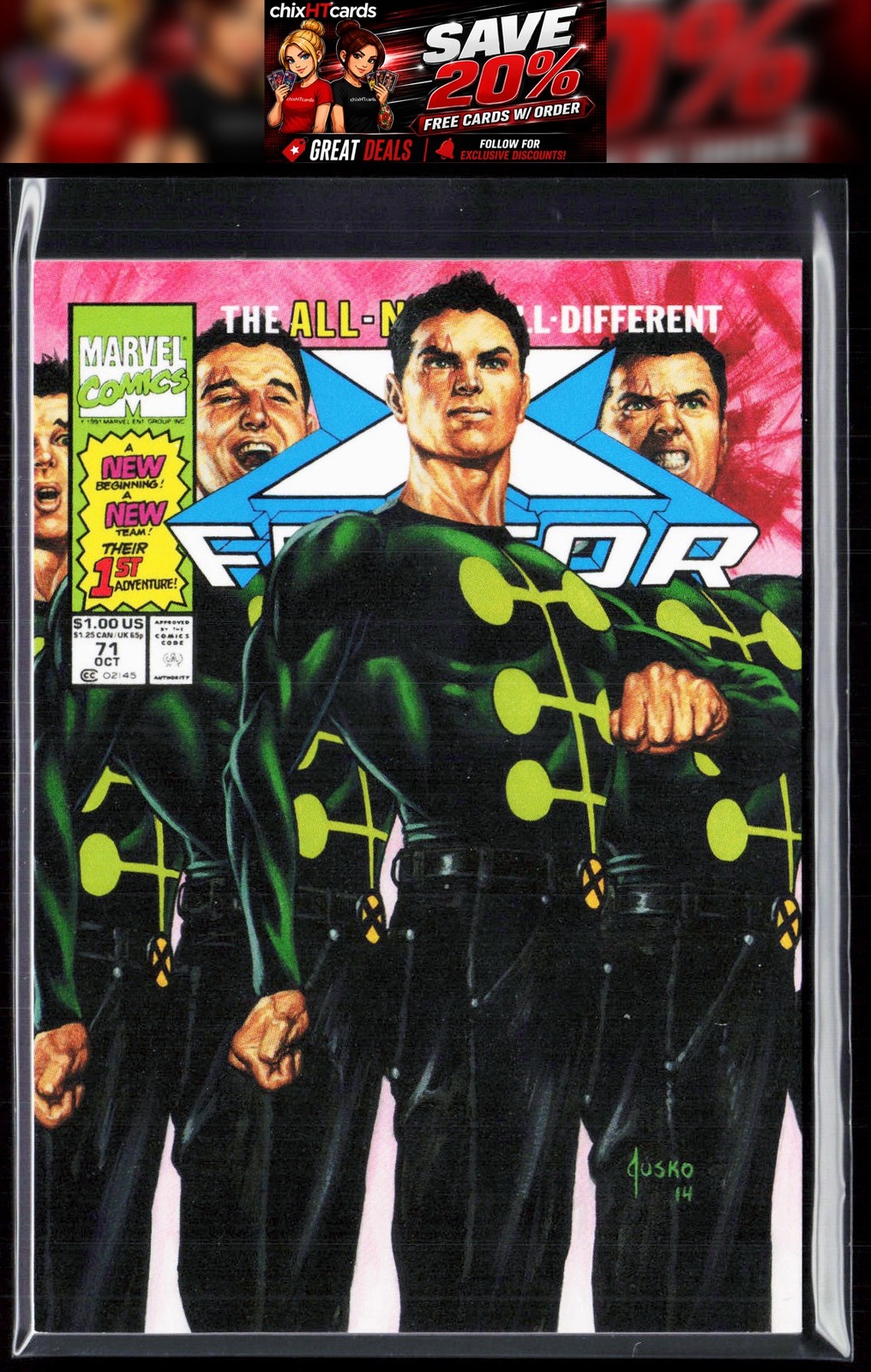 Multiple Man 2016 Upper Deck Marvel Masterpieces 381/1499 - What If... #10