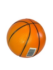 NEW Indoor/Outdoor Small Basketball For Kids 3+, Soft Foam Orange Basketball