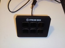 Elgato Stream Deck Mini 6-Button Keypad Controller, Black