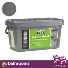 Brush In Outdoor Tile Grout Storm Grey All Weather Grout | 15KG | Ultra Tile