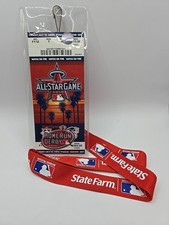 2010 Baseball All-Star Game Ticket & Workout Day Anaheim Angels Stadium Lanyard