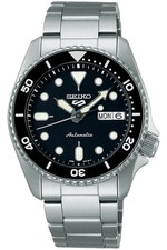 SEIKO SRPK29K1 SRPK29 38mm ,Men Sport,Automatic,Stainless,Silver,Date,100m WR