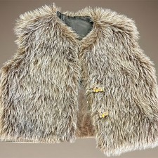 Girls Faux Fur Vest 7/8