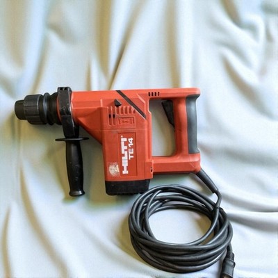 HILTI TE14 Rotary Hammer Drill Power On Tested used good