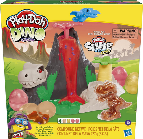 Play‑Doh Lava Bones Island Dino Crew Vulkan Insel Playset Slime Spielzeug-image
