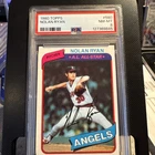 1980 Topps - Nolan Ryan #580 High Grade Vintage Psa 8 Nm-mt