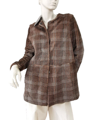  MAX MARA Printed Calf FUR Leather Jacket   US4_ Gb6_ It38_ Fr36_ De34