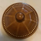 Vintage Sears Octagon Black And Brown Sugar Bowl  — photo 4