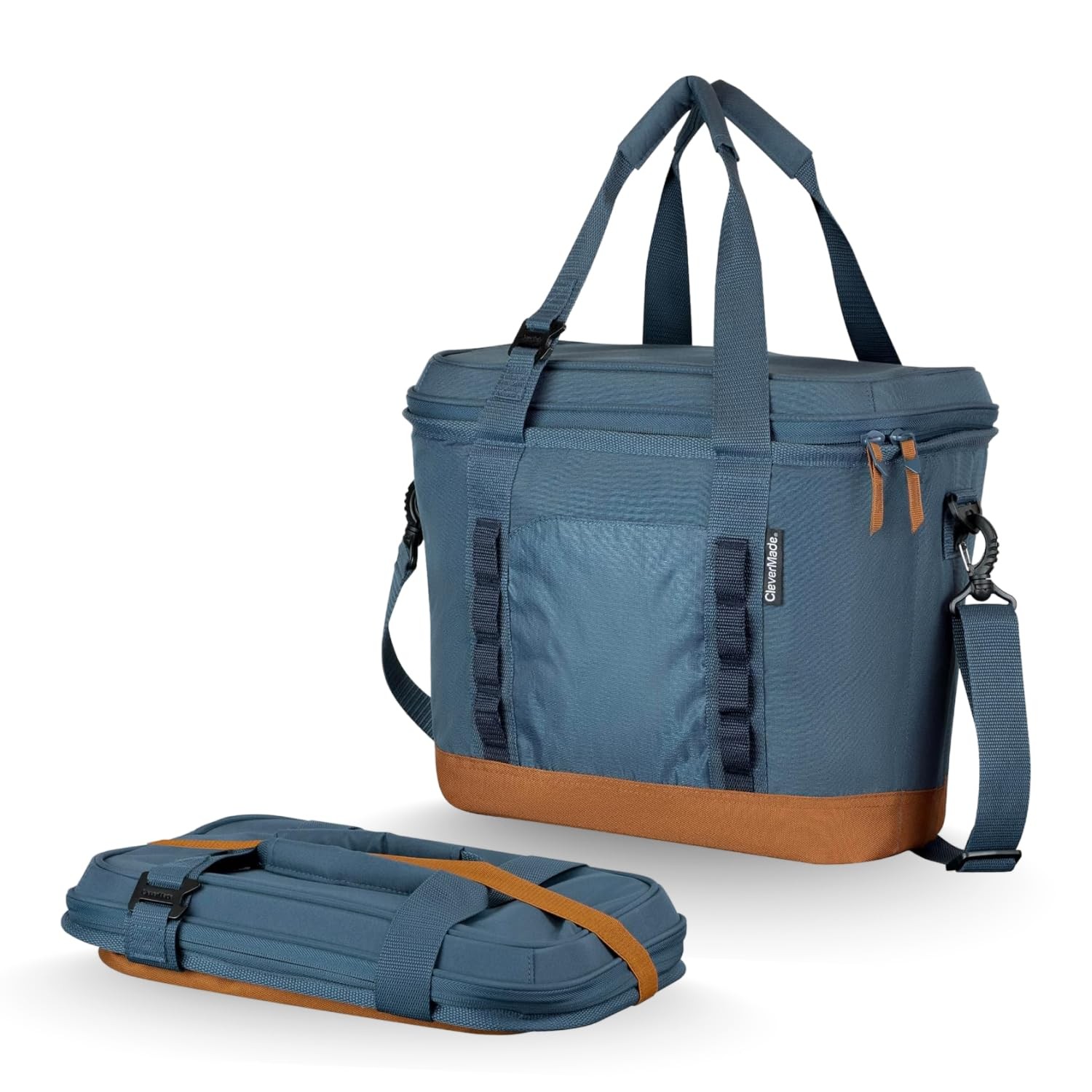 CleverMade Pacifica 30 Can Insulated Cooler – Leakproof Soft Cooler