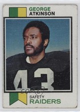 1973 Topps George Atkinson #187 14tz