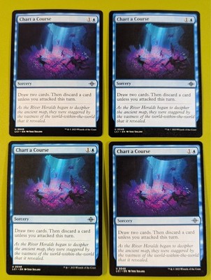 Chart a Course x4 Lost Caverns of Ixalan 4x MTG Magic the Gathering
