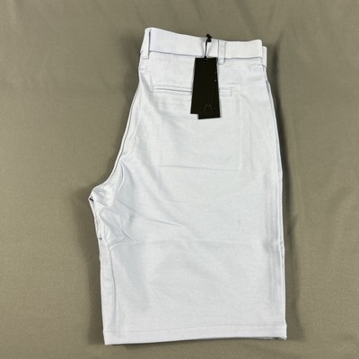 Greyson Golf Shorts Sequoia Nylon Cotton Spandex 34 x 10 Heron