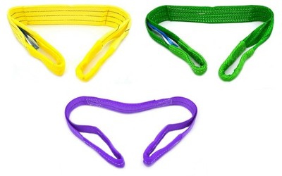 Hebebänder Hebeband Hebegurt Krangurt Rundschlinge Hebeschlinge 1t bis 3t 1m-4m
