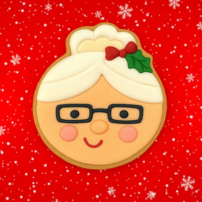 Frau Claus Ausstecher