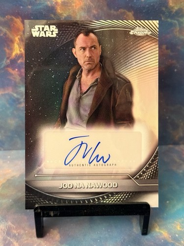 2025 Star Wars Hyperspace Jude Law as Jod Na Nawood Auto Autograph Base Card