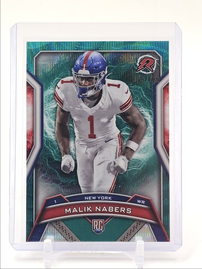 MALIK NABERS 2024 TOPPS RESURGENCE ROOKIE TEAL SURGE #170 RC /149 Q4326