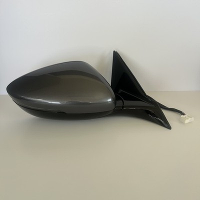 ACCORD 18-22 RIGHT DOOR MIRROR HEATED W/O REVERSE TILT & TURN SIGNAL dark grey 