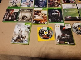 Lot of Xbox 360 Games Selection