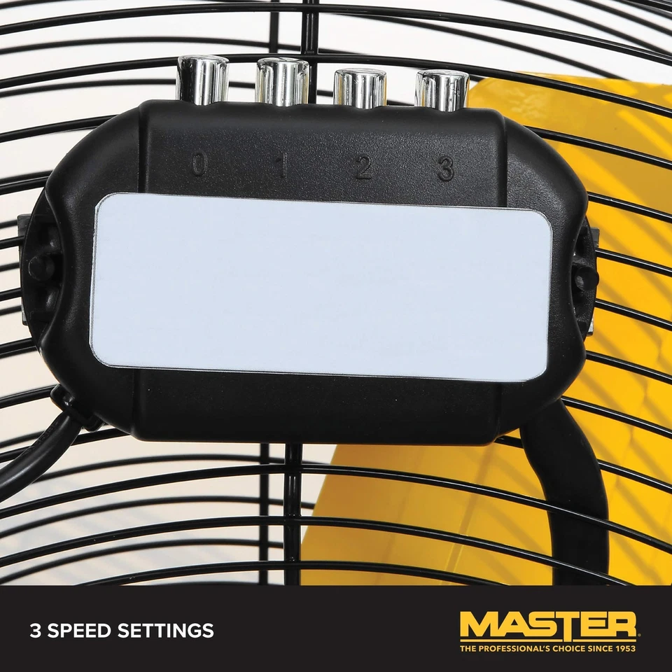 Ventilador de piso industrial de alta velocidade de 30 polegadas - uso para garagem ou armazém. A... - Imagem 4 de 4