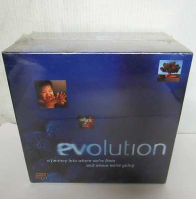Evolution 7  VHS Tapes 2001 Narrated Liam Neeson 8 Hour PBS Special NEW