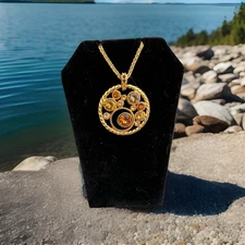 Brighton Necklace Halo Glow Gold NWT