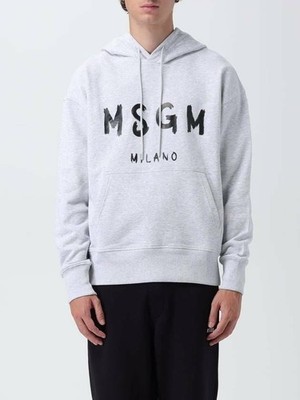 MSGM Herren Hoodie mit gebürstetem Logo 2003MM515 200003 94 133039840