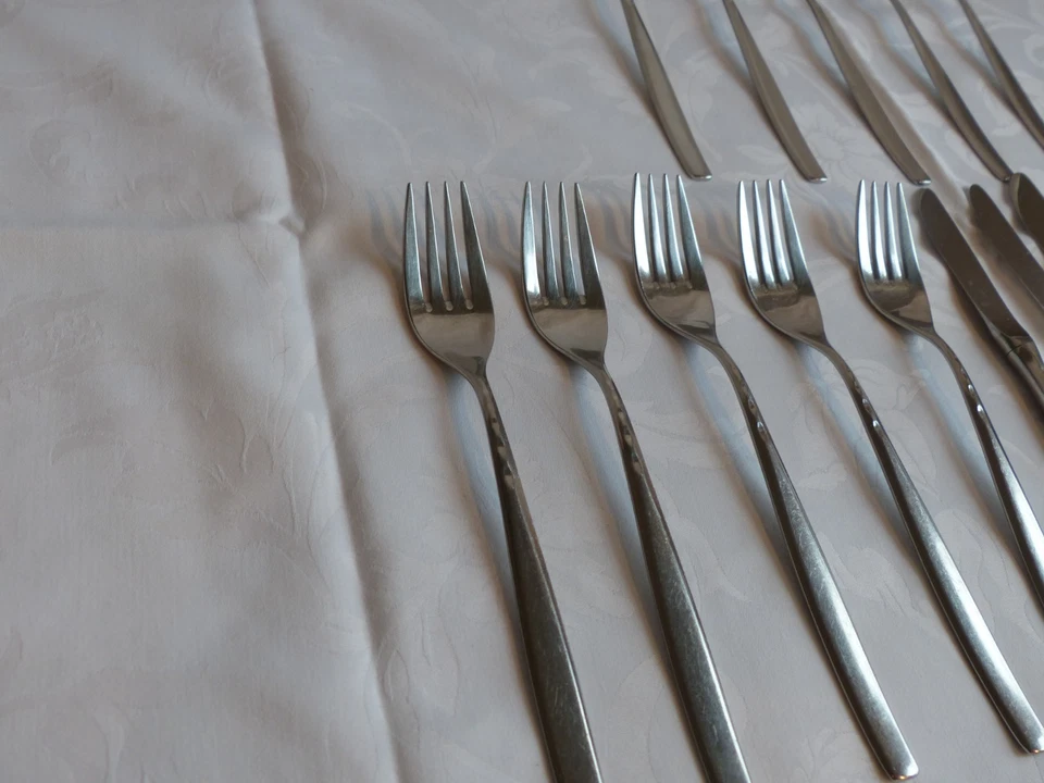 WMF Cromargan London Besteck Set für 5 Personen 15 Teile Messer Gabel Löffel - Bild 3 von 4