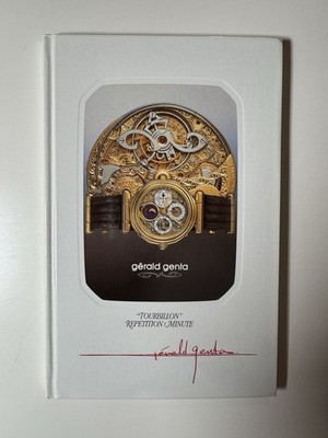 Gérald Genta Katalog Tourbillon Répétition Minute Uhren Hardcover Sammler