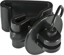 Zareba ITPLB-Z Pin-Lock T-Post Insulators 25-Pack Black Fence Hardware