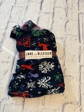 Jane and Bleecker, 2-Piece MEDIUM Season’s Greetings Pajama Flannel Short Set