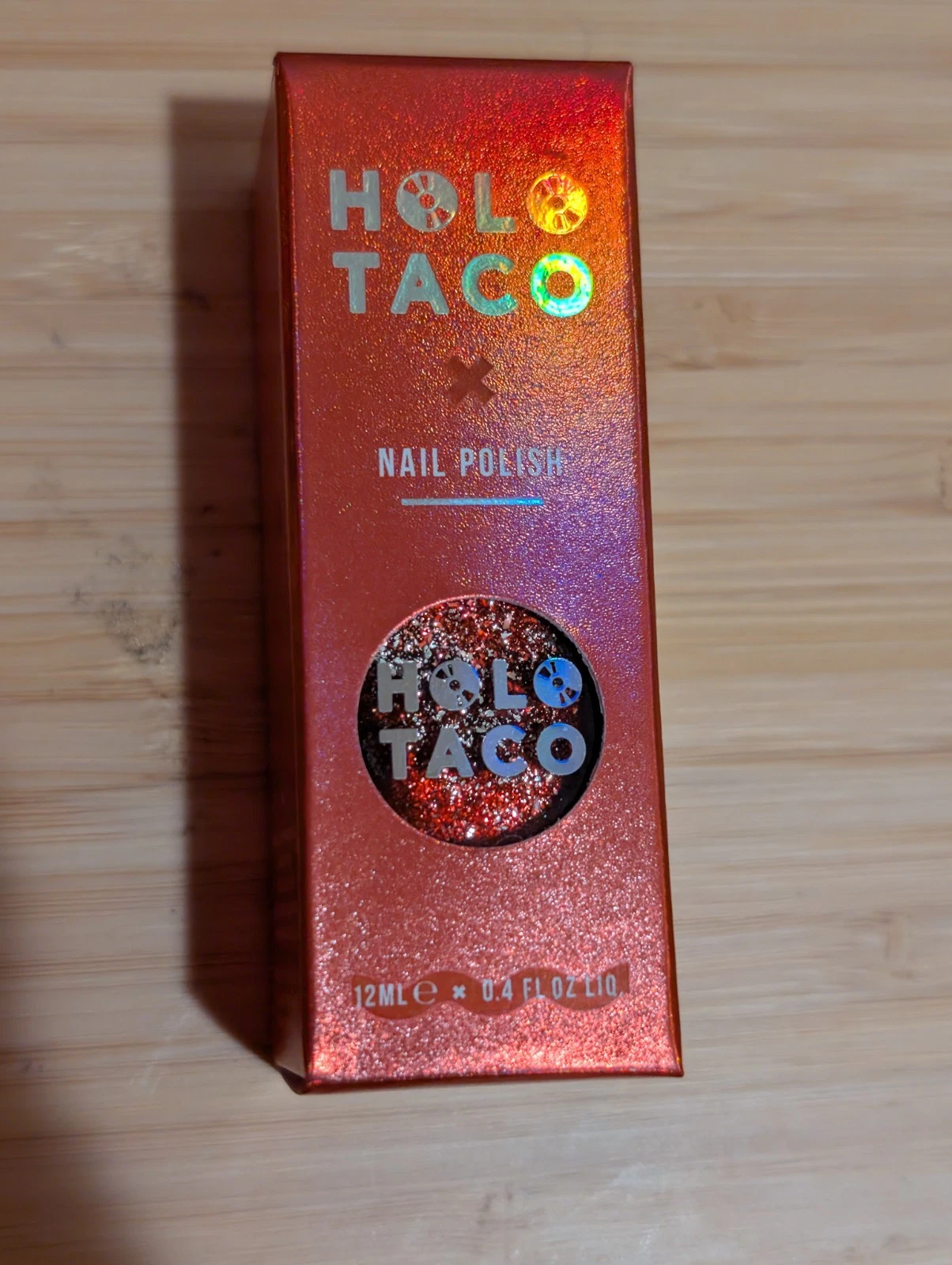 Holo Taco - Favourite Sister - Limited Edition NAIL POLISH - SLIGHTLY USED