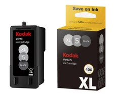 Kodak Verite XL Black Inkjet Printer Cartridge 400 Page Yield Easy Install