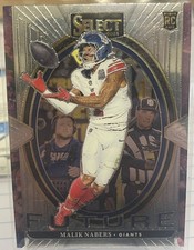 2024 Panini Select - Select Future Malik Nabers #2 (RC) New York Giants Rookie