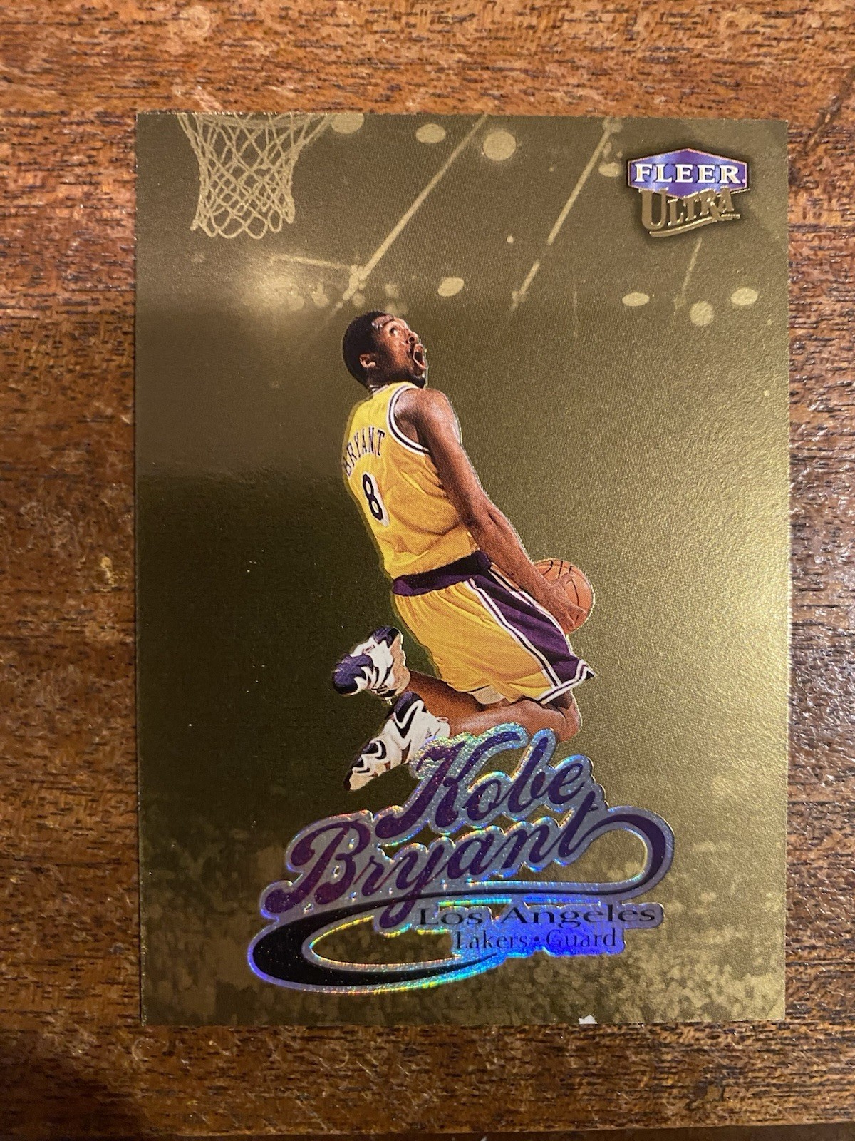 1998-99 Fleer Ultra Kobe Bryant #61G Gold Medallion Lakers