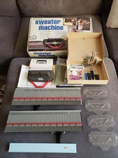 Vintage Bond America Incredible Sweater Machine Knitting Machine - Not Complete 