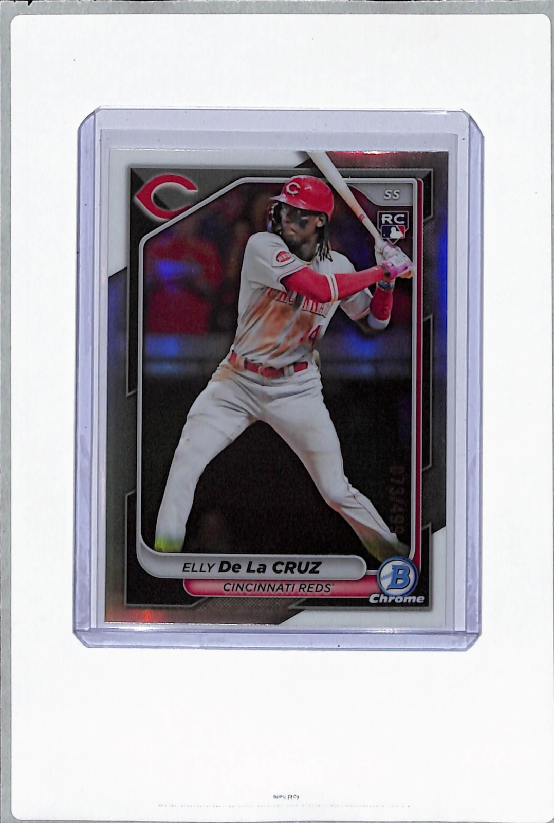 2024 Bowman Chrome Elly De La Cruz Refractors #42 Rookie #/499