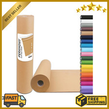 17.5" x 1200'' Brown Kraft Paper 50 lb Basis Thick Roll Packaging Shipping NEW 