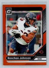 2024 Donruss Optic Roschon Johnson Orange #111/249 #33